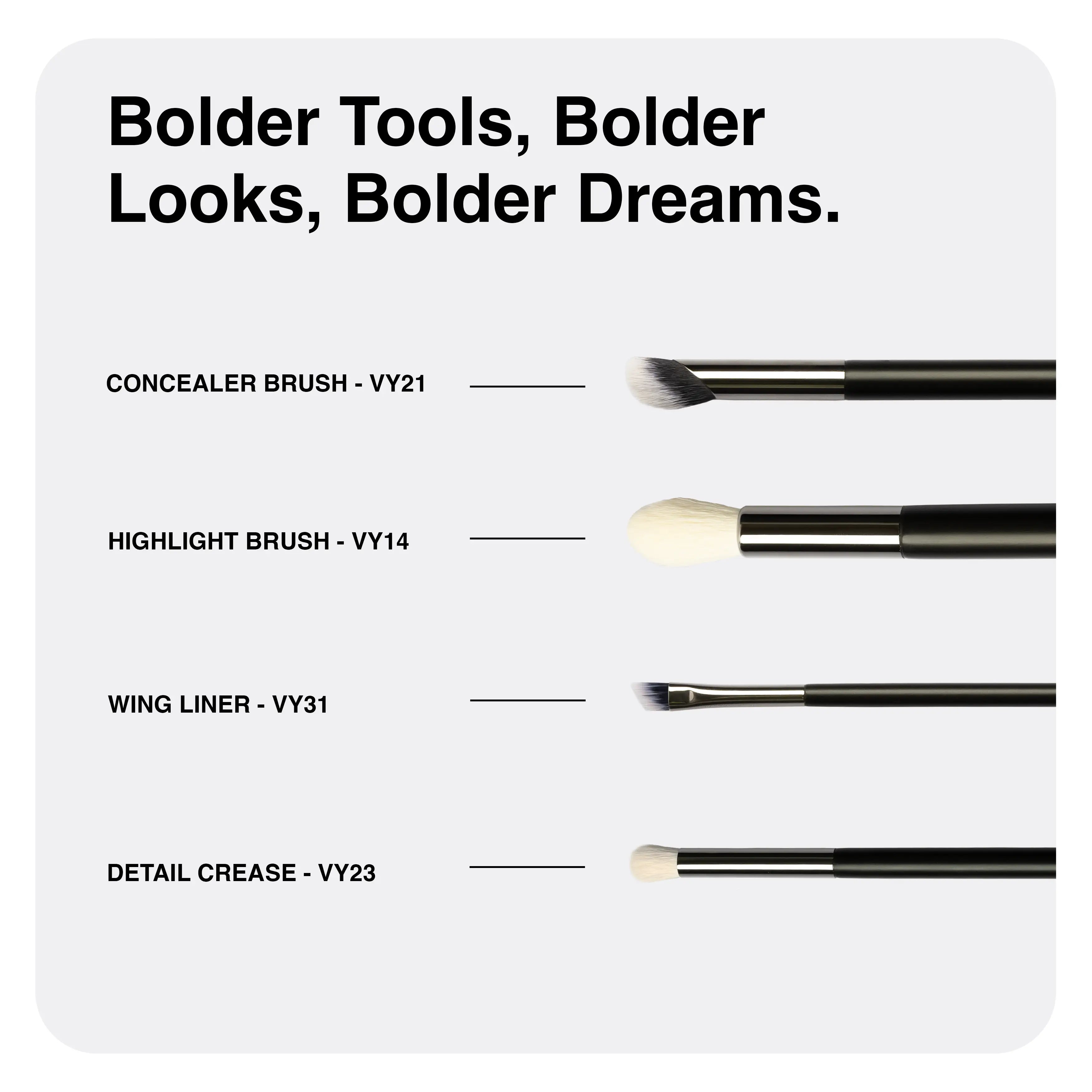 Antibakterielles All-In Set – Bolder Tools, Bolder Looks, Bolder Dreams