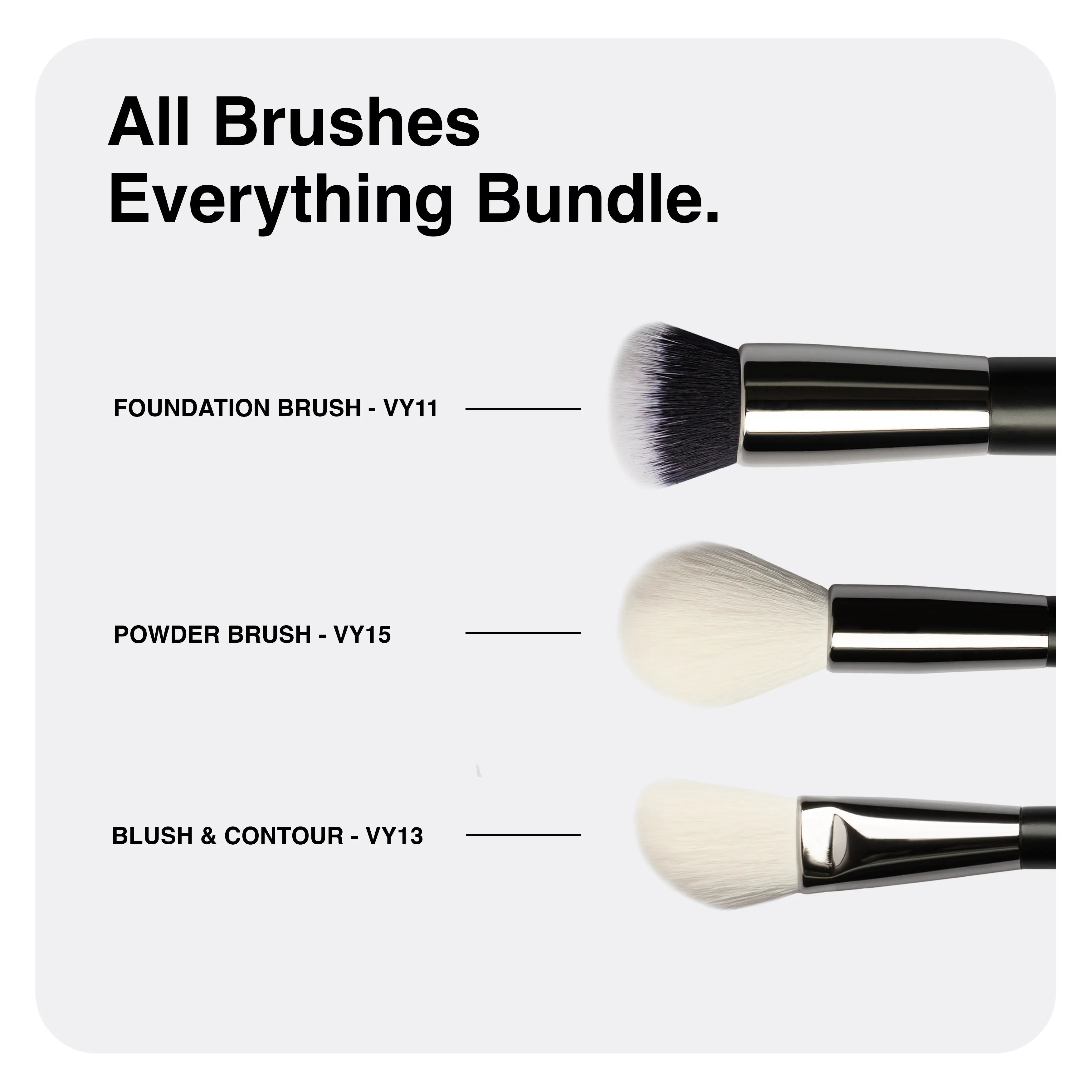 Antibakterielles All Brushes Everything Set – Tools As Bold As Your Ambitions