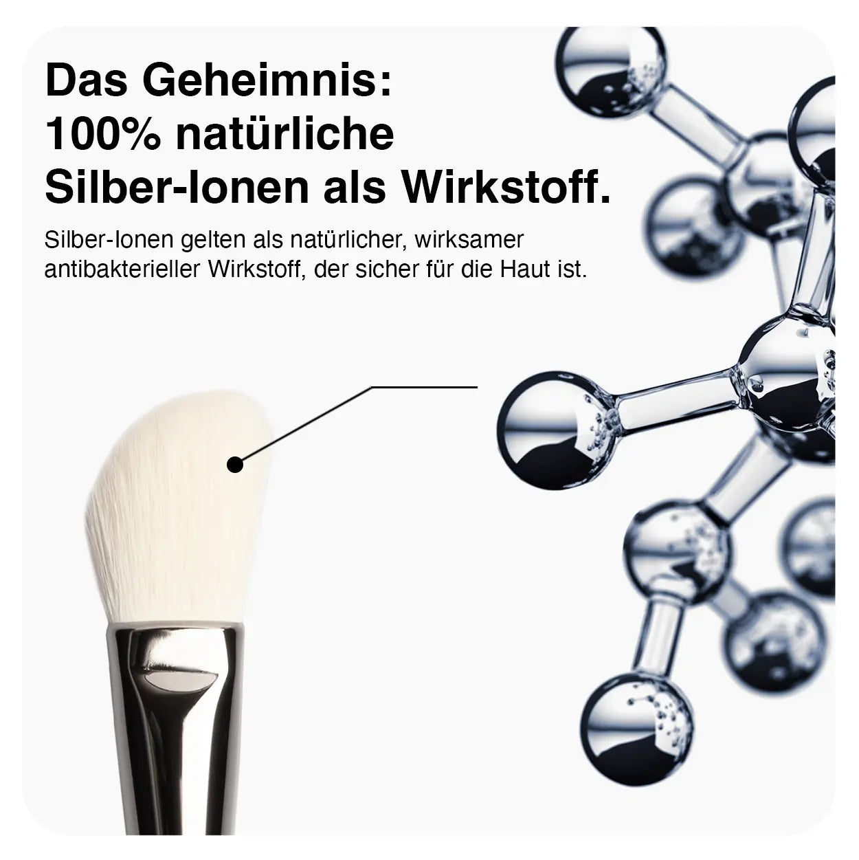 Antibakterieller Blush & Contour Brush - VY13