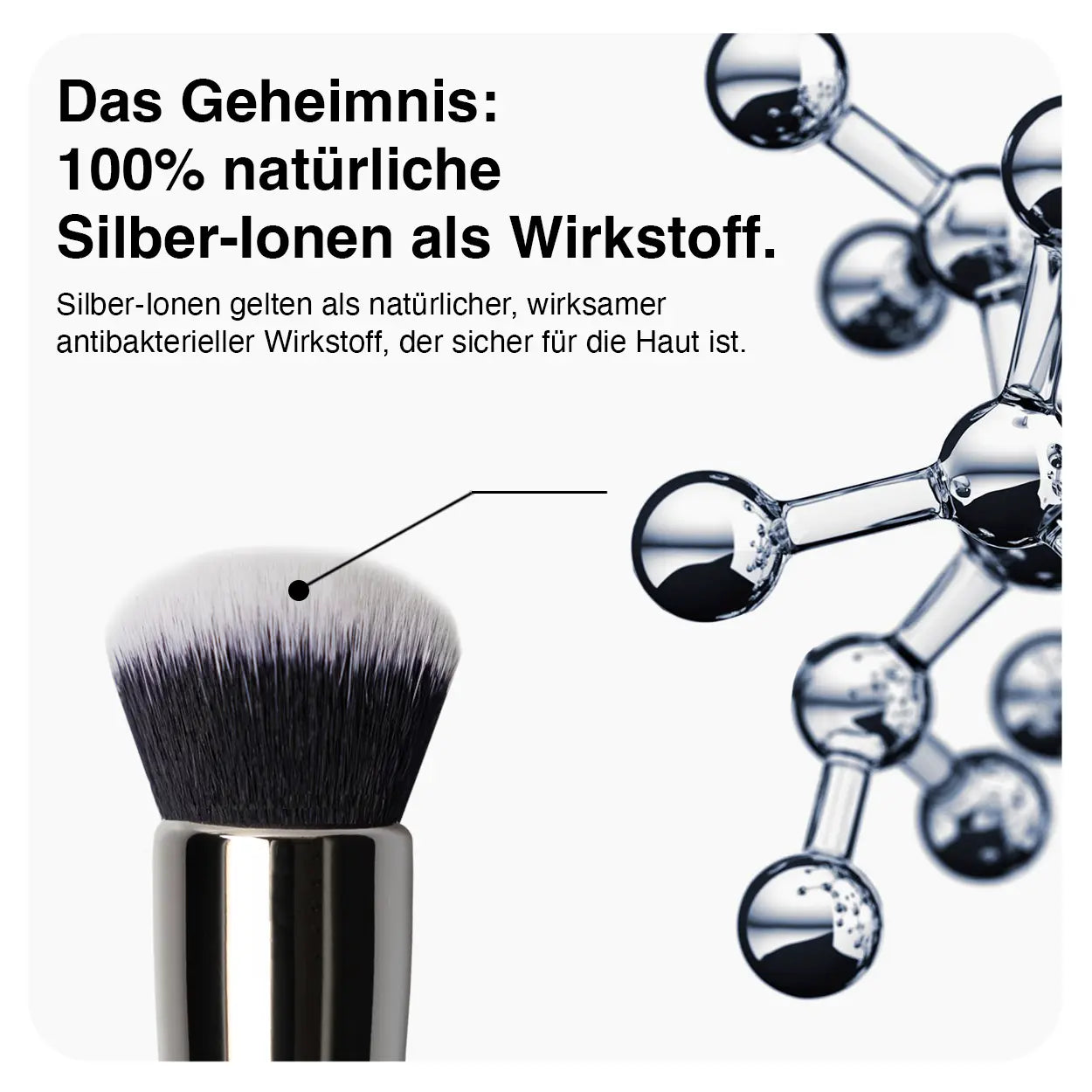 Antibakterieller Foundation Brush - VY11