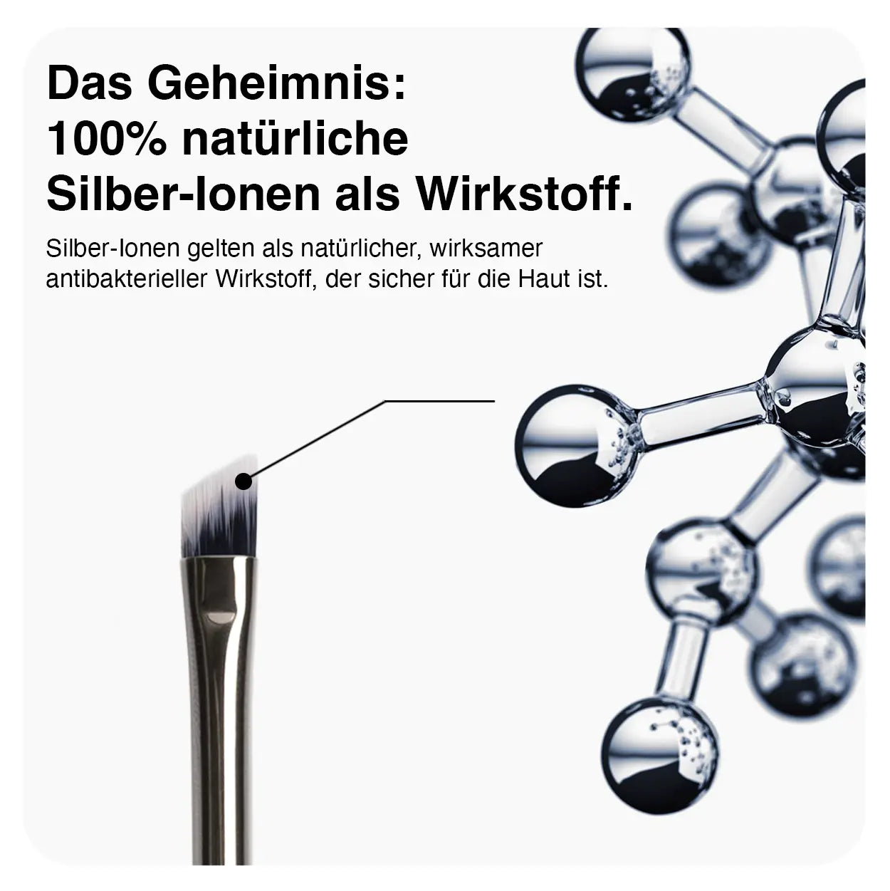 Antibakterieller Wing Liner Brush - VY31