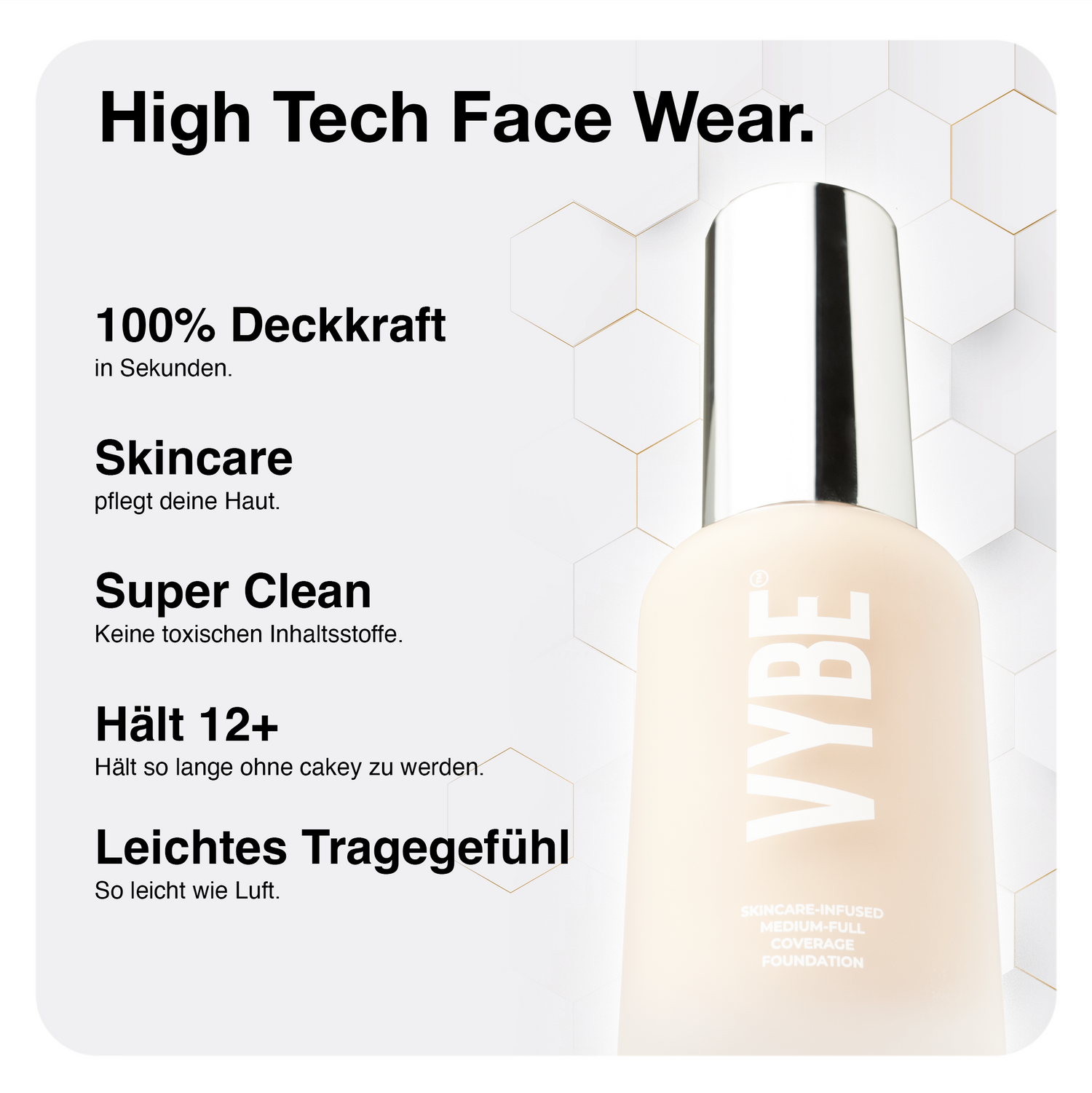 High Tech Face Wear Foundation